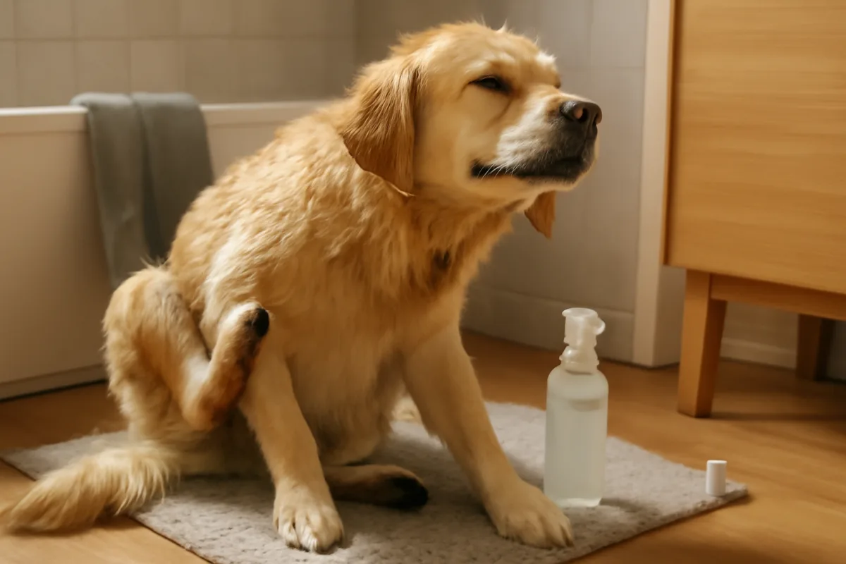 Perché il mio cane si gratta dopo il bagno? Un rimedio semplice spesso trascurato