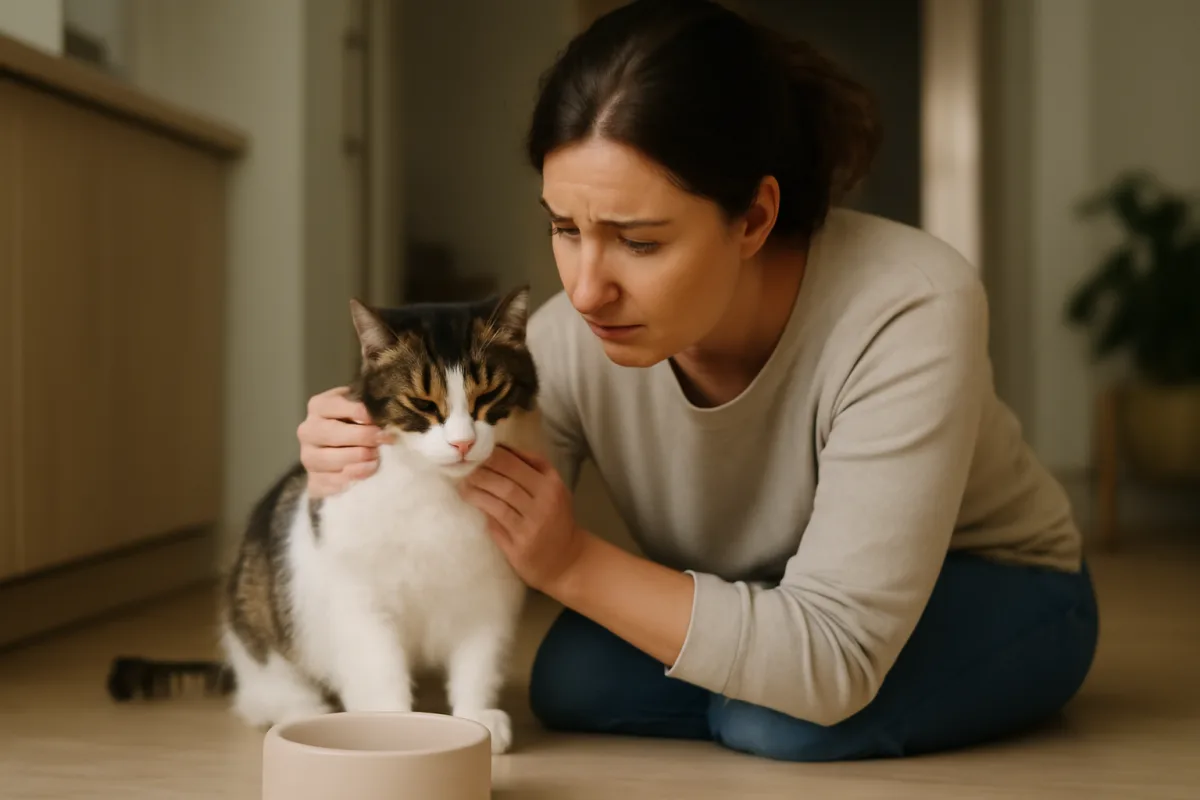 Il mio gatto non mangia da giorni: come intervenire prima che la situazione peggiori