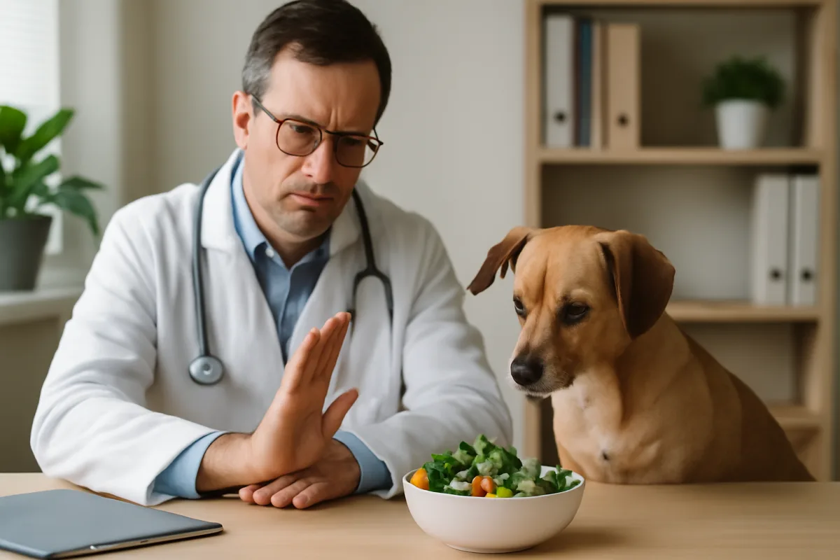 Dieta vegetariana per cani: cosa dicono davvero i veterinari sui rischi per la salute