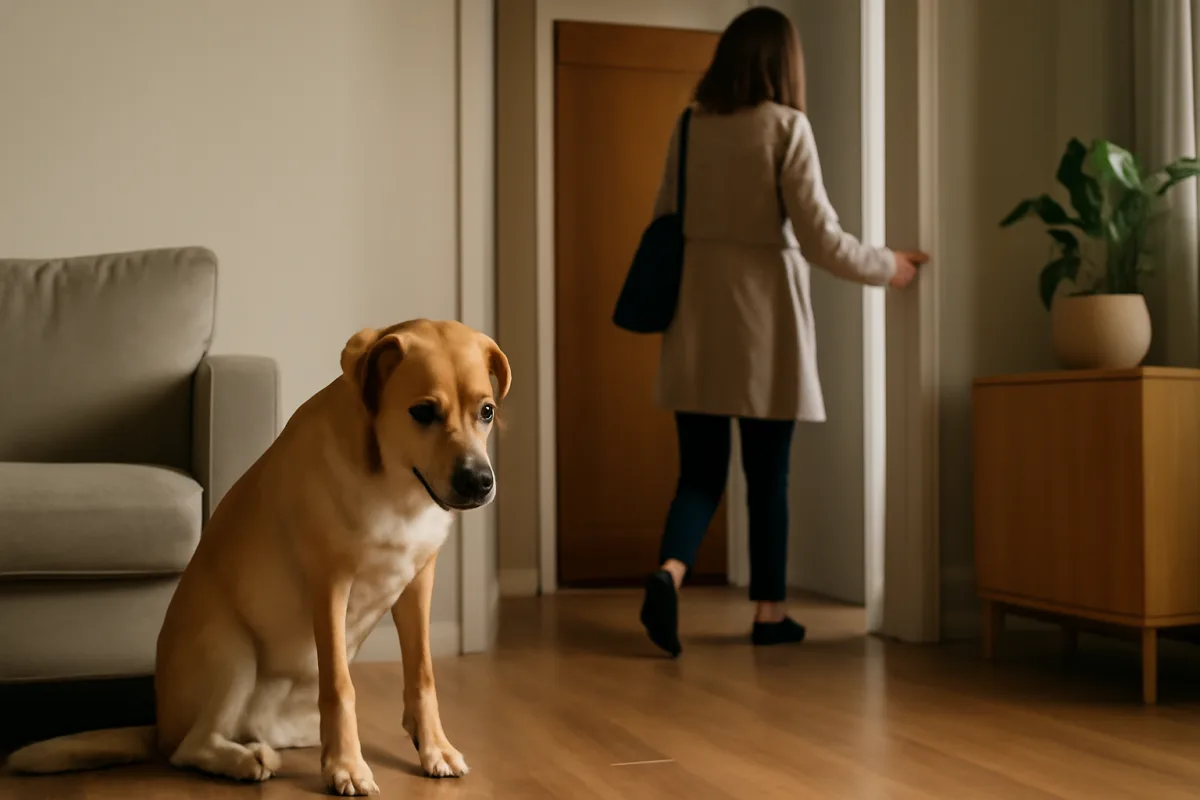 Posso lasciare il mio cane solo per molte ore? I segnali di disagio da osservare subito