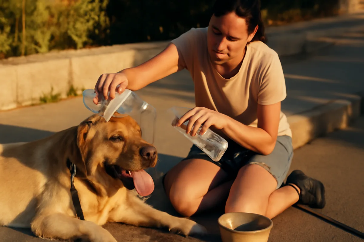 Clima caldo e colpo di calore nel cane: tecniche semplici per proteggere ogni uscita