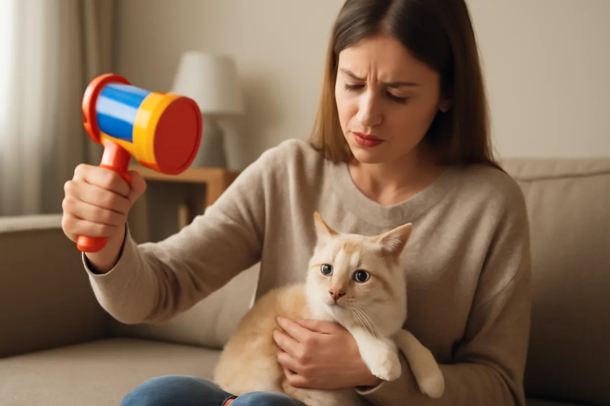 Evitare i giochi rumorosi se hai un gatto timoroso: la soluzione per farlo sentire più sicuro