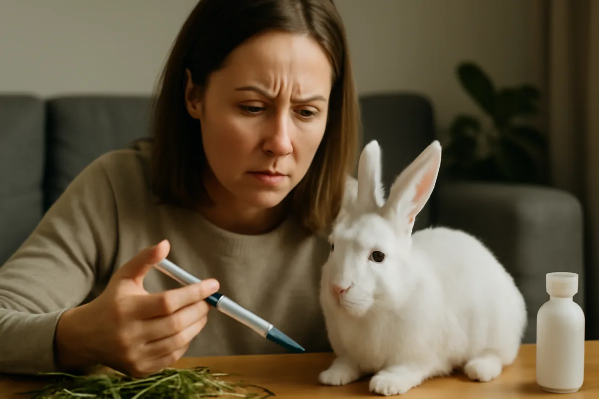 Cosa significa se il coniglio smette di mangiare? La prima azione da fare subito per salvargli la vita