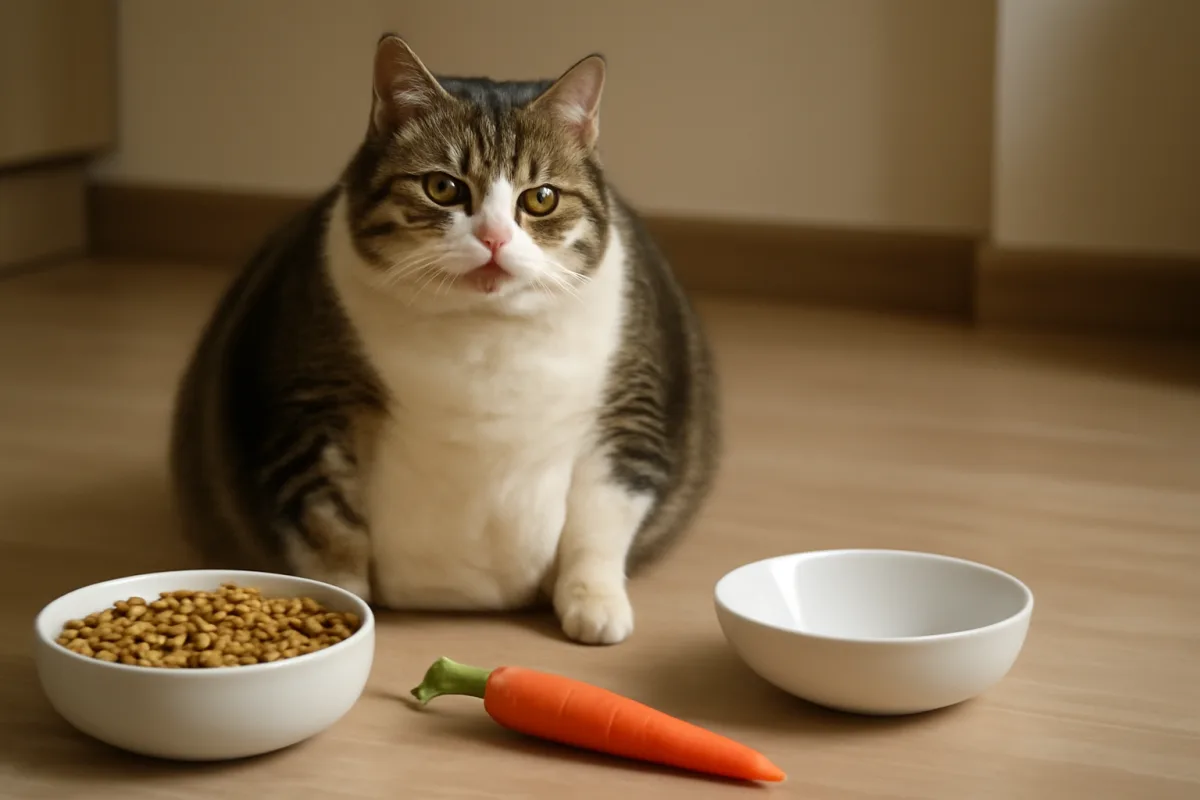 Gatto in sovrappeso: le strategie alimentari che aiutano davvero a perdere peso in sicurezza