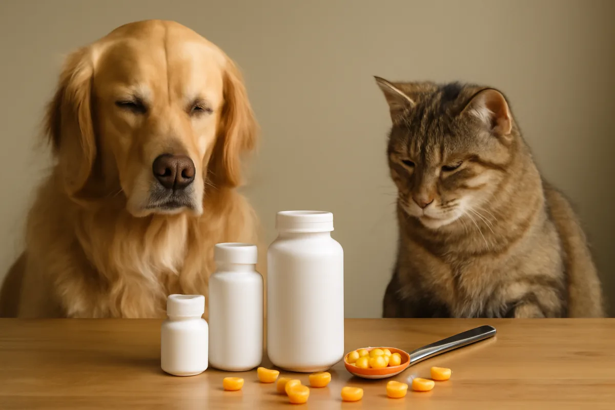Integratori vitaminici per animali domestici: quando servono davvero e quando sono inutili