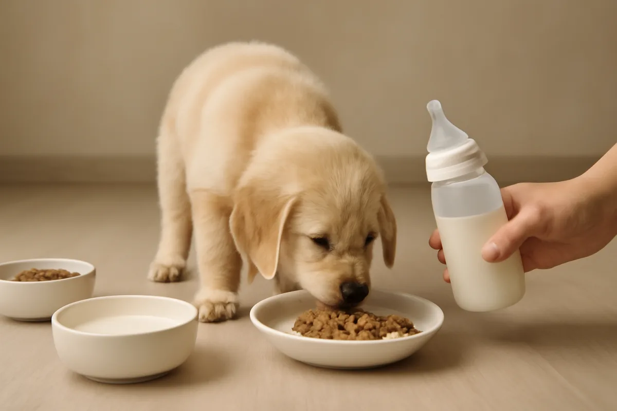 Alimentazione del cucciolo appena svezzato: le tappe fondamentali che garantiscono una crescita sana