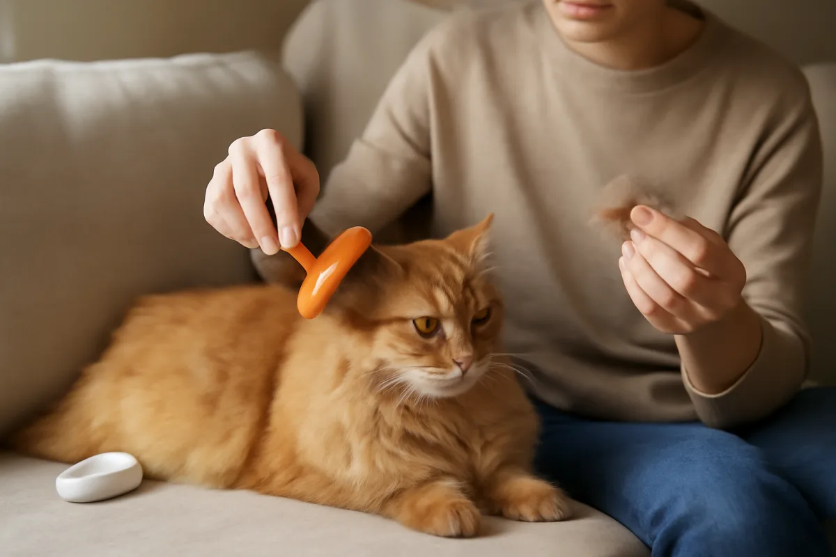 Come prevenire la formazione di boli di pelo nei gatti a pelo lungo: piccoli gesti quotidiani essenziali