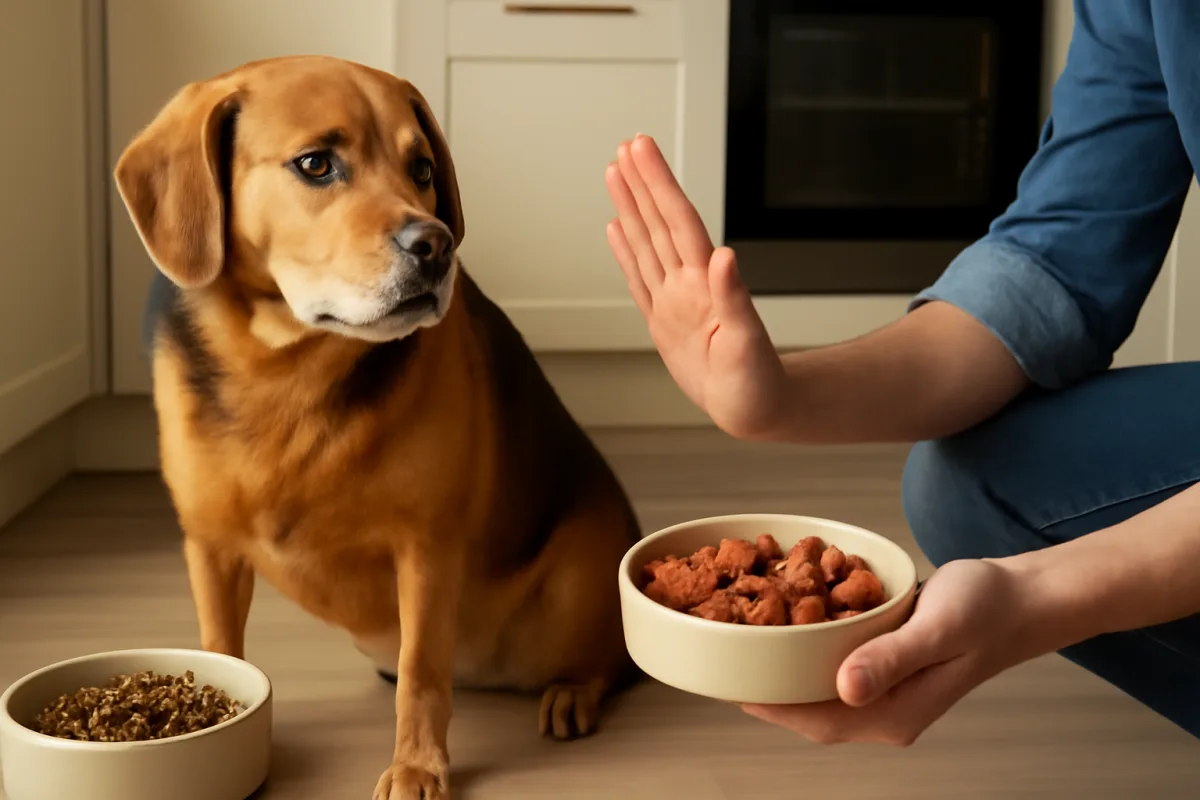 Cane che rifiuta il cibo nuovo: quando preoccuparsi e come introdurre correttamente la novità