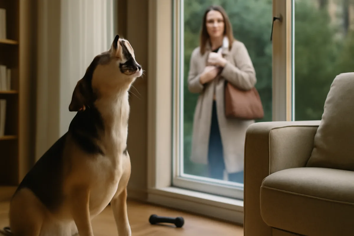 Perché il cane ulula quando resta da solo? Soluzioni mirate per l’ansia da separazione